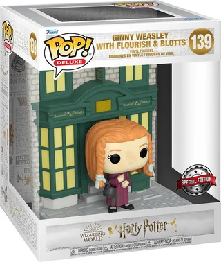 Harry Potter Funko Pop Vinyl: Ginny Weasley with Flourish & Blotts (Special Edition) van Funko – cover 1 van 3
