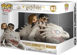 Harry Potter Funko Pop Vinyl: Harry, Hermione & Ron Riding Gringotts Dragon by Funko – cover 1 of 2