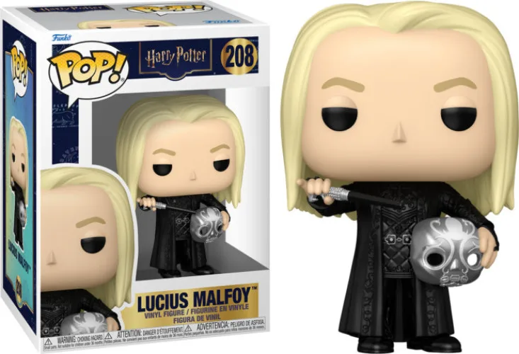 Harry Potter Funko Pop Vinyl: Lucius Malfoy with Mask by Funko – cover