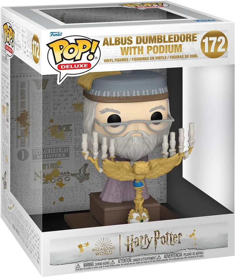 Harry Potter: Prisoner of Azkaban Funko Pop! Vinyl: Dumbledore with Podium by Funko – cover 1 of 2