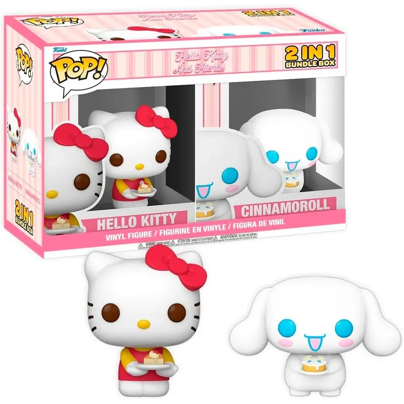 Hello Kitty And Friends 2-In-1 Assembled Funko Pop Vinyl Bundle Box: Cinnamoroll & Hello Kitty van Funko – cover 2 van 2