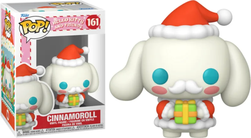 Hello Kitty and Friends Funko Pop Vinyl: Cinnamoroll Festive (161) de Funko – jaquette