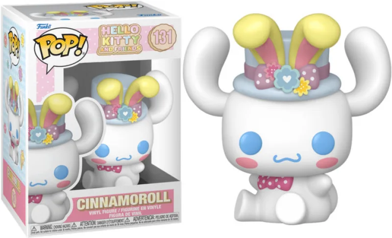 Hello Kitty and Friends Funko Pop Vinyl: Cinnamoroll (with Bunny Ears) van Funko – cover