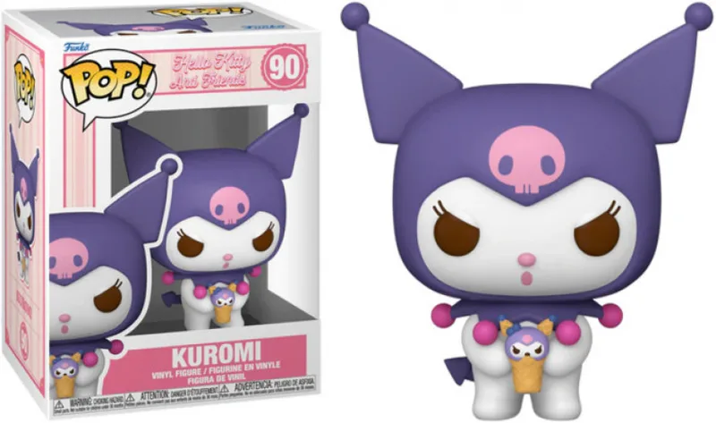Hello Kitty and Friends Funko Pop Vinyl: Kuromi (90) van Funko – cover 1 van 2