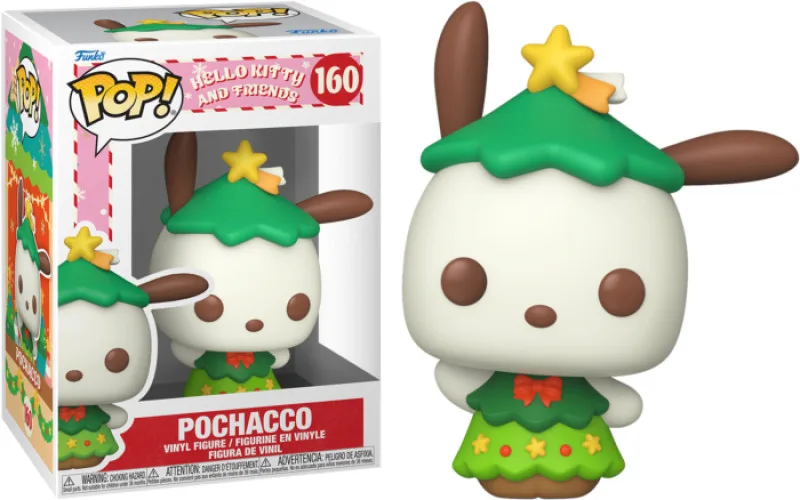 Hello Kitty and Friends Funko Pop Vinyl: Pochacco Festive (160) van Funko – cover