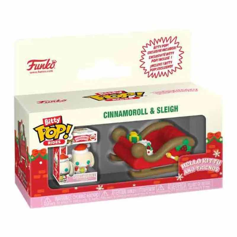 Hello Kitty & Friends Funko Bitty Pop! Rides - Cinnamoroll & Sleigh by Funko – cover 3 of 3