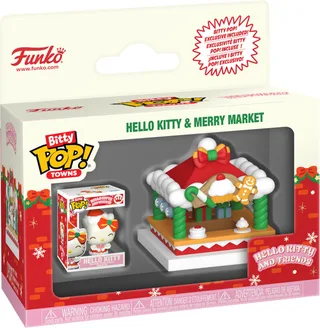 Hello Kitty & Friends Funko Bitty Pop! Town - Hello Kitty & Merry Market de Funko – jaquette 1 sur 3