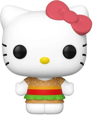 Hello Kitty Funko Pop Pop Vinyl: Hello Kitty (Kawaii Burger Shop) by Funko – cover 1 of 2