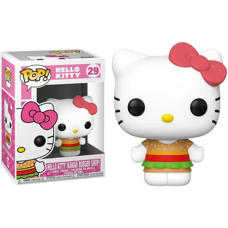 Hello Kitty Funko Pop Pop Vinyl: Hello Kitty (Kawaii Burger Shop) by Funko – cover 2 of 2