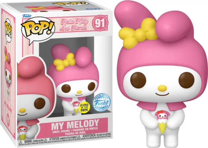 Hello Kitty Funko Pop Vinyl: My Melody (Glow in the Dark) by Funko – cover