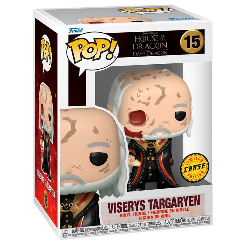 House of the Dragon - Day of the Dragon Funko Pop Vinyl: Viserys Targaryen de Funko – jaquette 2 sur 2