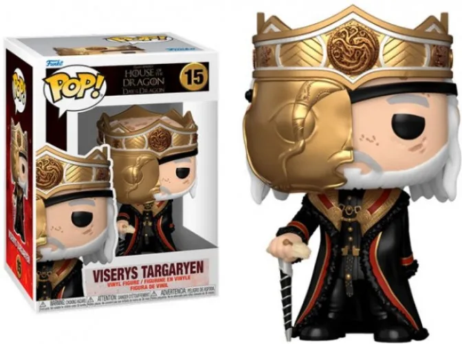 House of the Dragon - Day of the Dragon Funko Pop Vinyl: Viserys Targaryen de Funko – jaquette 1 sur 2