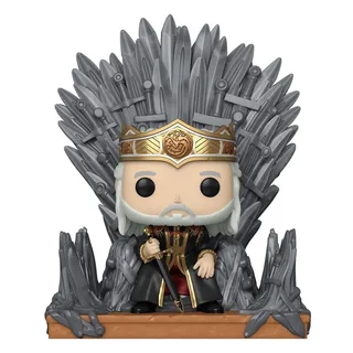 House of the Dragon - Day of the Dragon Funko Pop Vinyl: Viserys on the Iron Throne de Funko – jaquette 3 sur 3