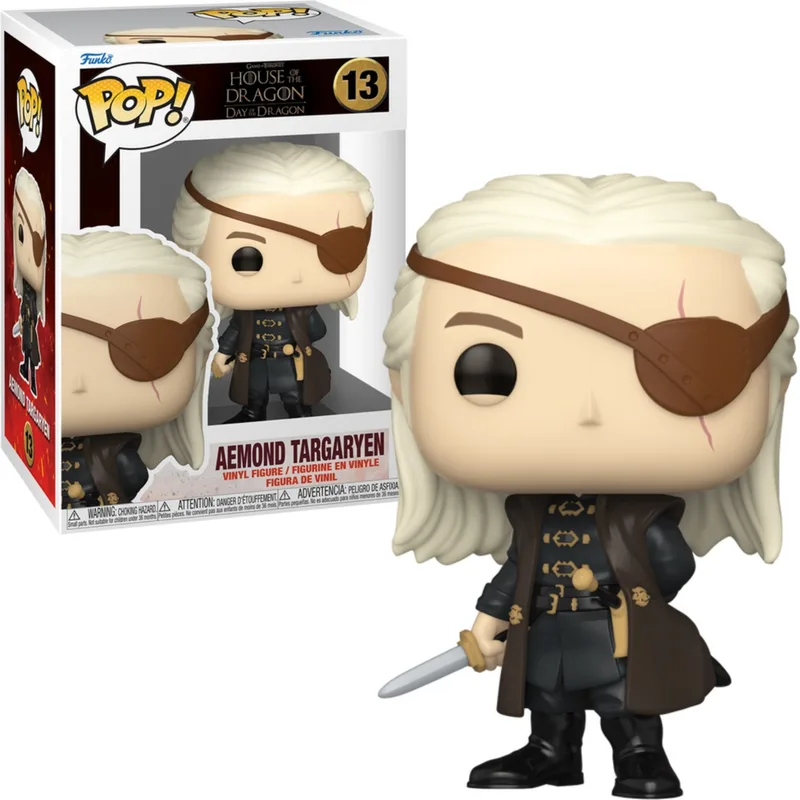 House of the Dragon Season 2 Funko Pop Vinyl: Aemond Targaryen by Funko – cover 1 of 2
