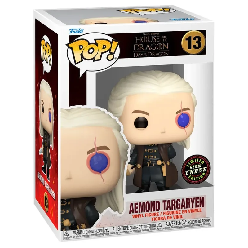 House of the Dragon Season 2 Funko Pop Vinyl: Aemond Targaryen by Funko – cover 2 of 2