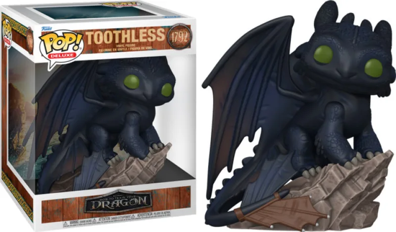 How to Train Your Dragon (2025) Funko Pop Deluxe Vinyl: Toothless by Funko – cover 1 of 2