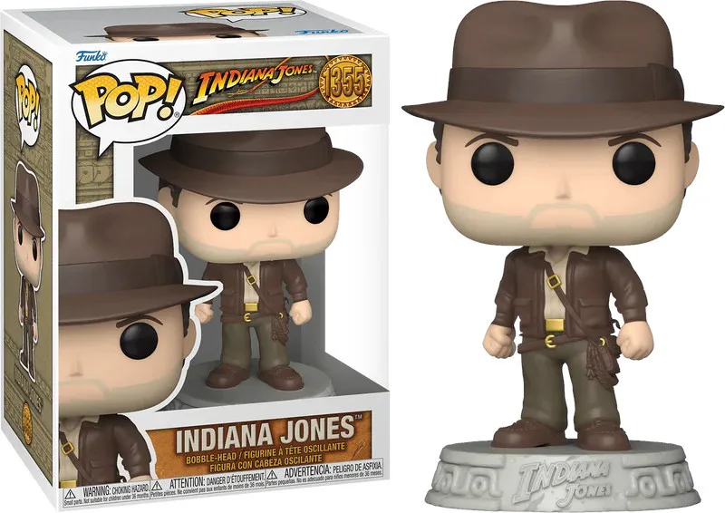 Indiana Jones - Raiders of the Lost Ark Funko Pop Vinyl: Indiana Jones with Jacket by Funko – cover