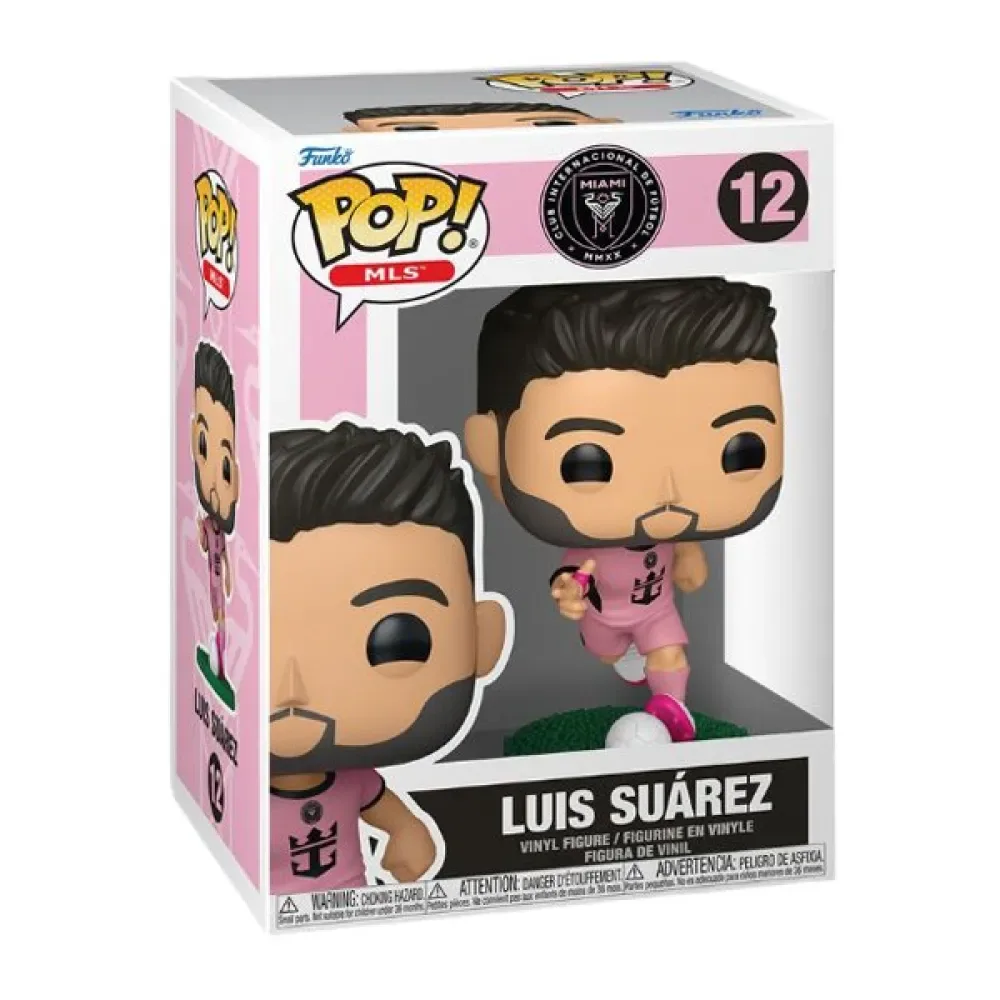 Inter Miami Luis Suárez (rosa) Figur från Funko – omslag
