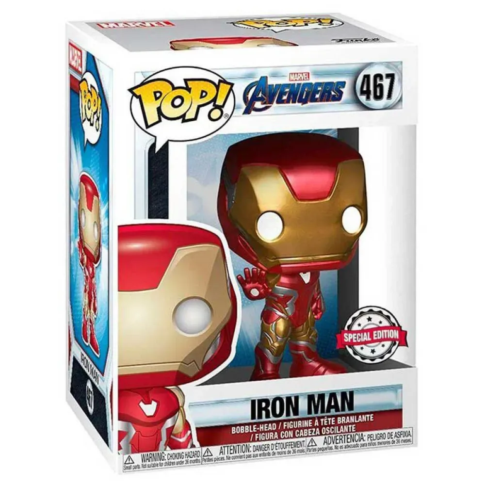 Figurine Exclusive Avengers: Endgame Iron Man de Funko – jaquette