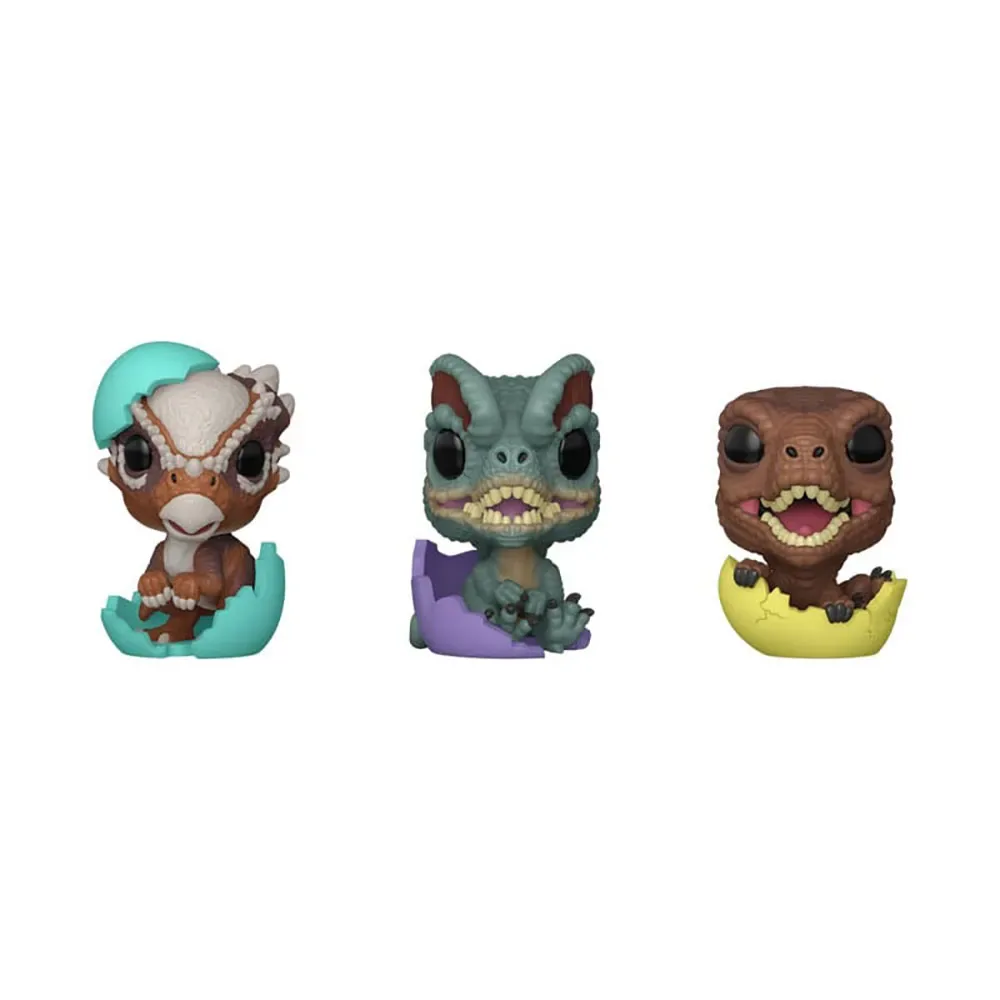 Jurassic Park Easter Egg 3 Pack Dinos Figur fra Funko – cover