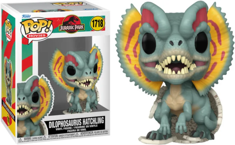 Jurassic Park Funko Pop Vinyl: Dilophosaurus Hatchling van Funko – cover 1 van 2