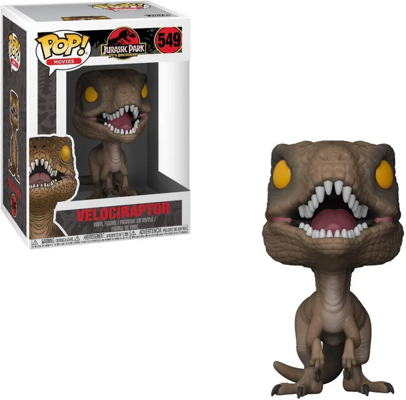 Jurassic Park Funko Pop Vinyl: Velociraptor van Funko – cover 1 van 2