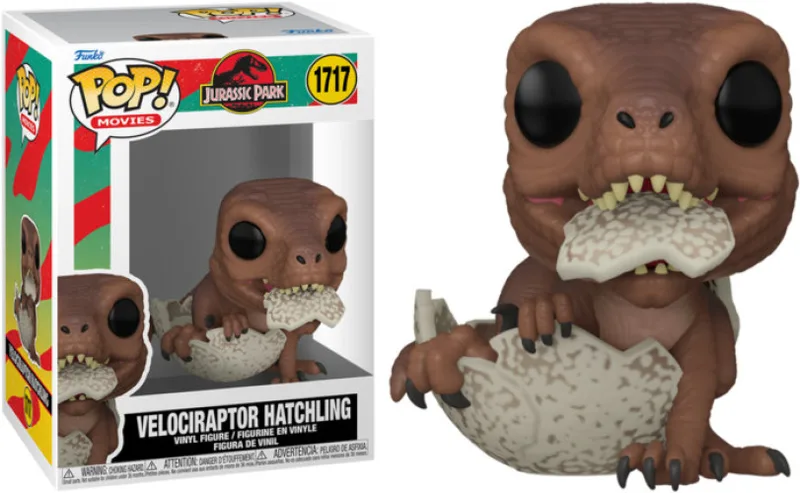 Jurassic Park Funko Pop Vinyl: Velociraptor Hatchling van Funko – cover 1 van 2