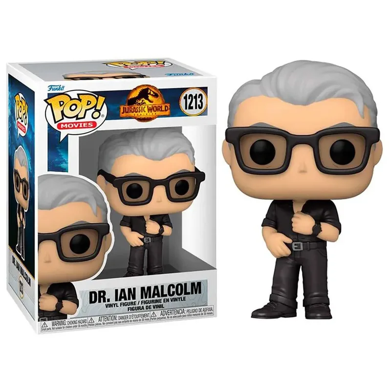 Jurassic World Dominion Funko Pop Vinyl: Dr Ian Malcolm van Funko – cover 3 van 3