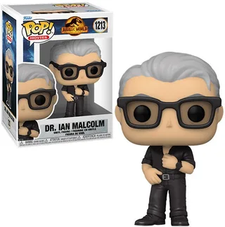 Jurassic World Dominion Funko Pop Vinyl: Dr Ian Malcolm van Funko – cover 1 van 3