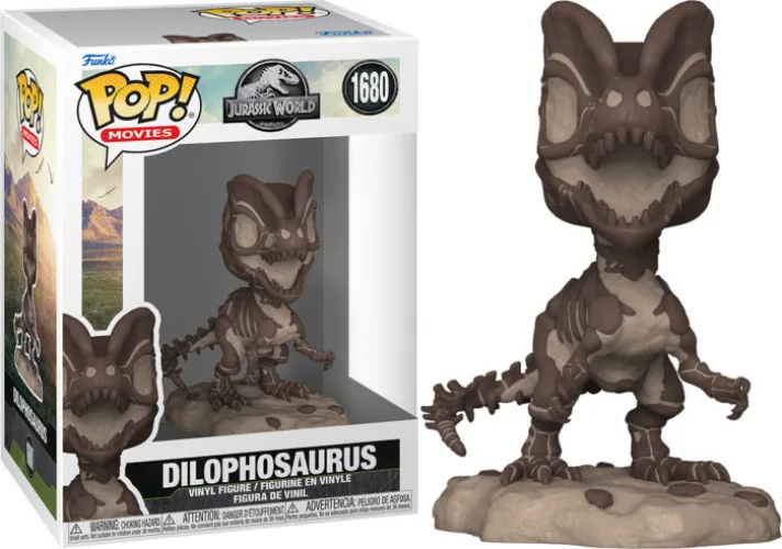 Jurassic World Funko Pop Vinyl: Dilophosaurus (Fossil) by Funko – cover 1 of 2