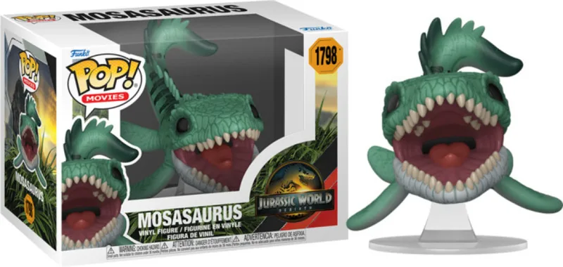 Jurassic World Rebirth Funko Pop Vinyl: Mosasaurus by Funko – cover 1 of 2