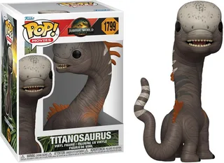 Jurassic World Rebirth Funko Pop Vinyl: Titanosaurus van Funko – cover 1 van 2