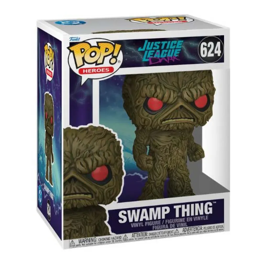 Figure Justice League Dark-super Swamp Thing de Funko – jaquette