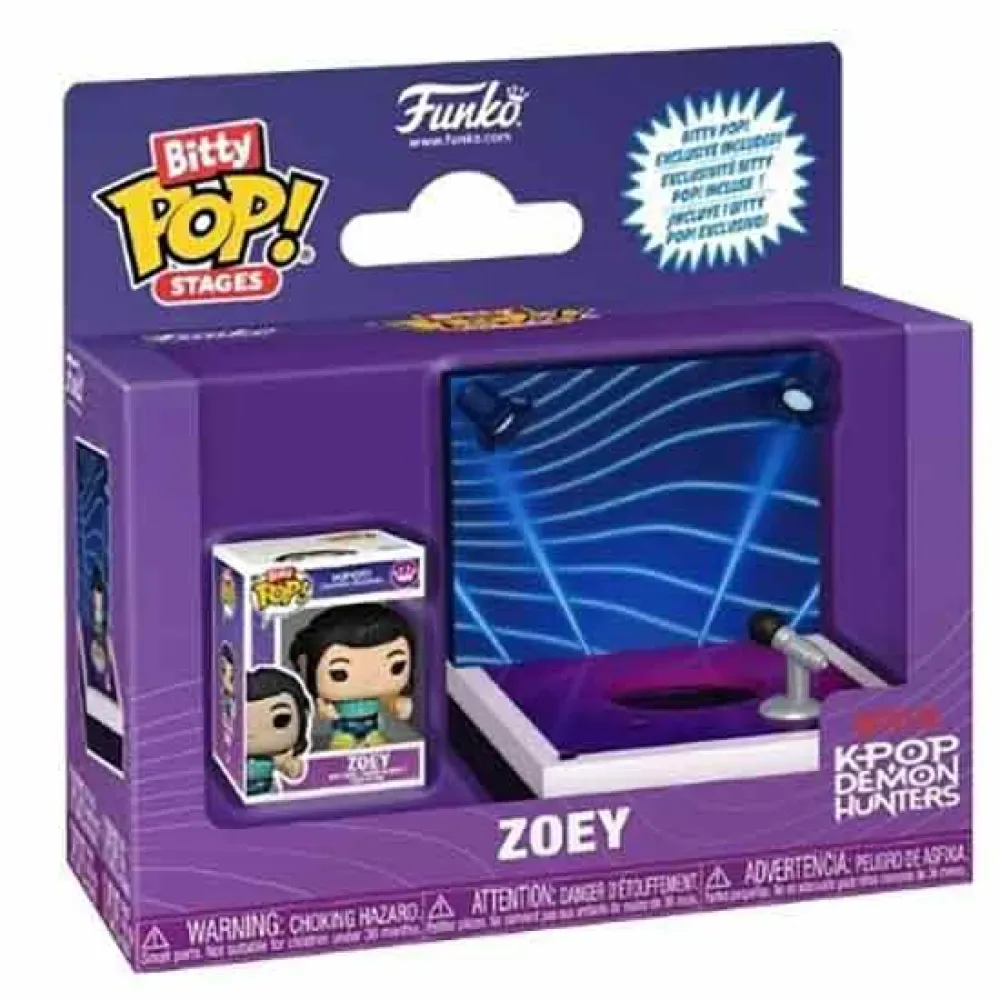 K-demon Hunters-bitty Stage Zoey Figuur van Funko – cover