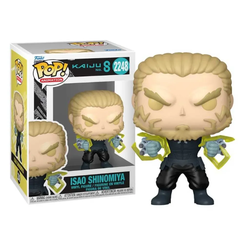 Kaiju No 8 Isao Shinomiya Figur från Funko – omslag