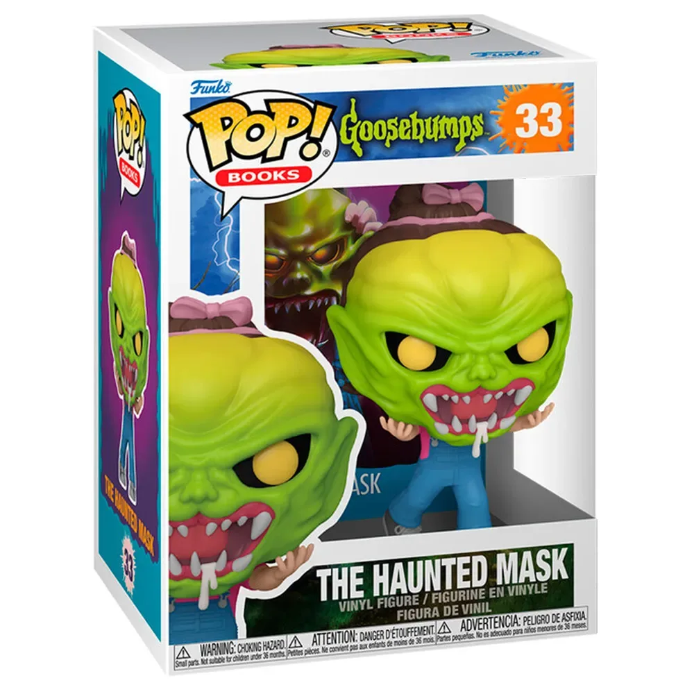 Kippenvel Het Vervloekte Masker-figuur från Funko – omslag
