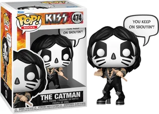 Kiss Funko Pop Vinyl: The Catman (You Keep on Shoutin'!) by Funko – cover 1 of 2