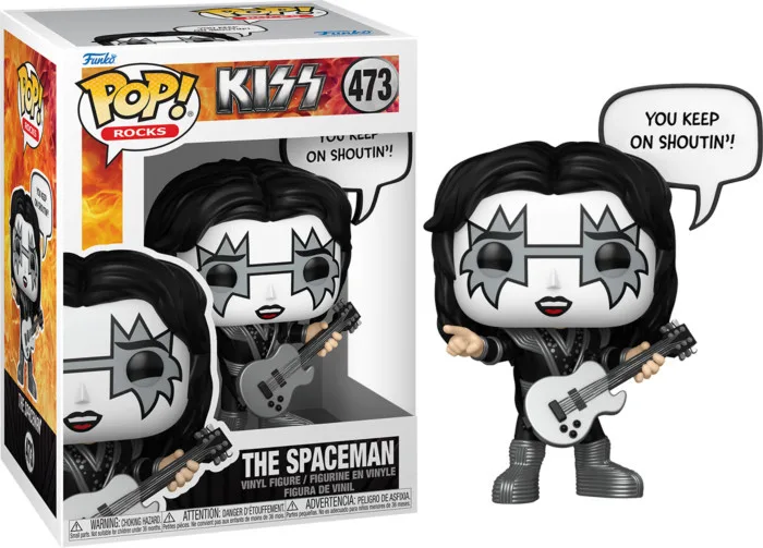 Kiss Funko Pop Vinyl: The Spaceman (You Keep on Shoutin'!) by Funko – cover 1 of 2