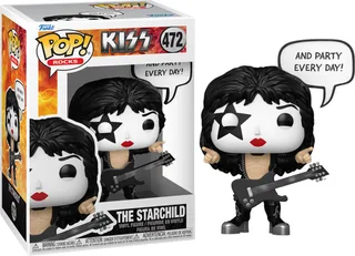 Kiss Funko Pop Vinyl: The Starchild (And Party Every Day!) by Funko – cover 1 of 2