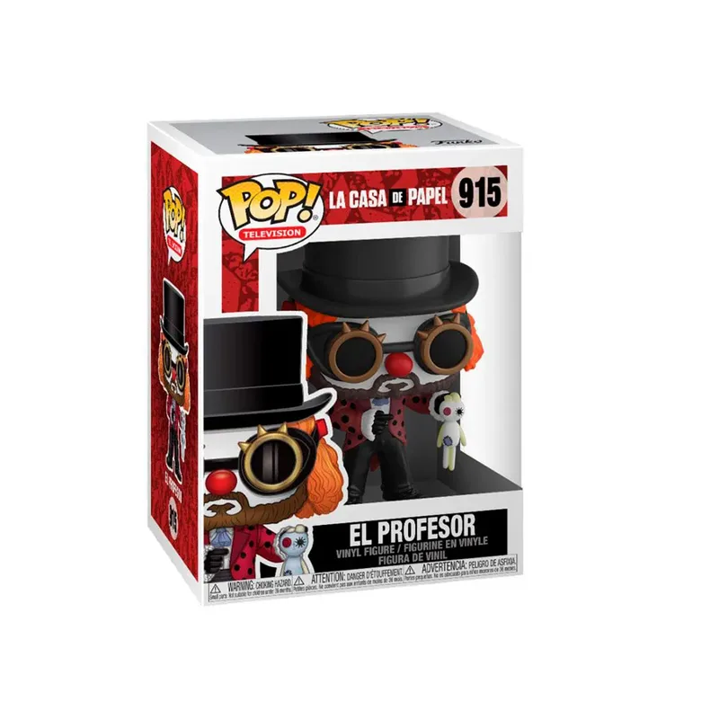 Het Huis Van Papier Professor O Clownfiguur van Funko – cover 2 van 2