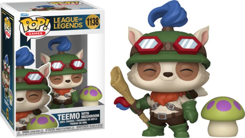 League of Legends Funko Pop Vinyl: Teemo with Mushrooms by Funko – cover