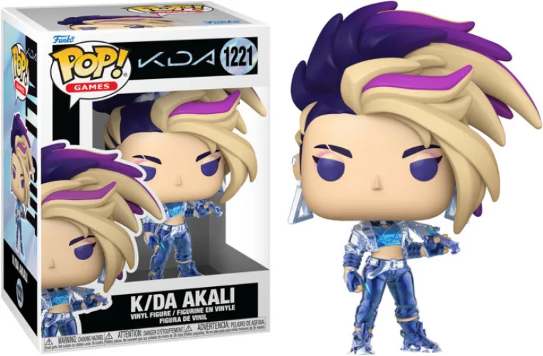 League of Legends: KDA Funko Pop Vinyl: K/DA Akali van Funko – cover 1 van 2