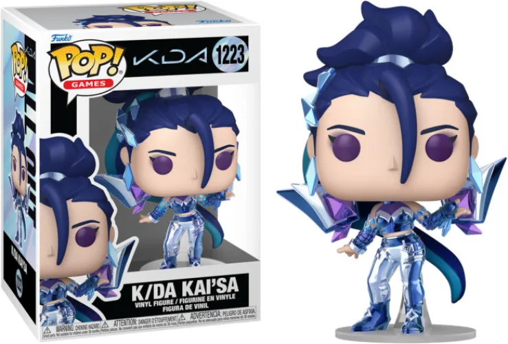League of Legends: KDA Funko Pop Vinyl: K/DA Kai'Sa de Funko – jaquette 1 sur 2