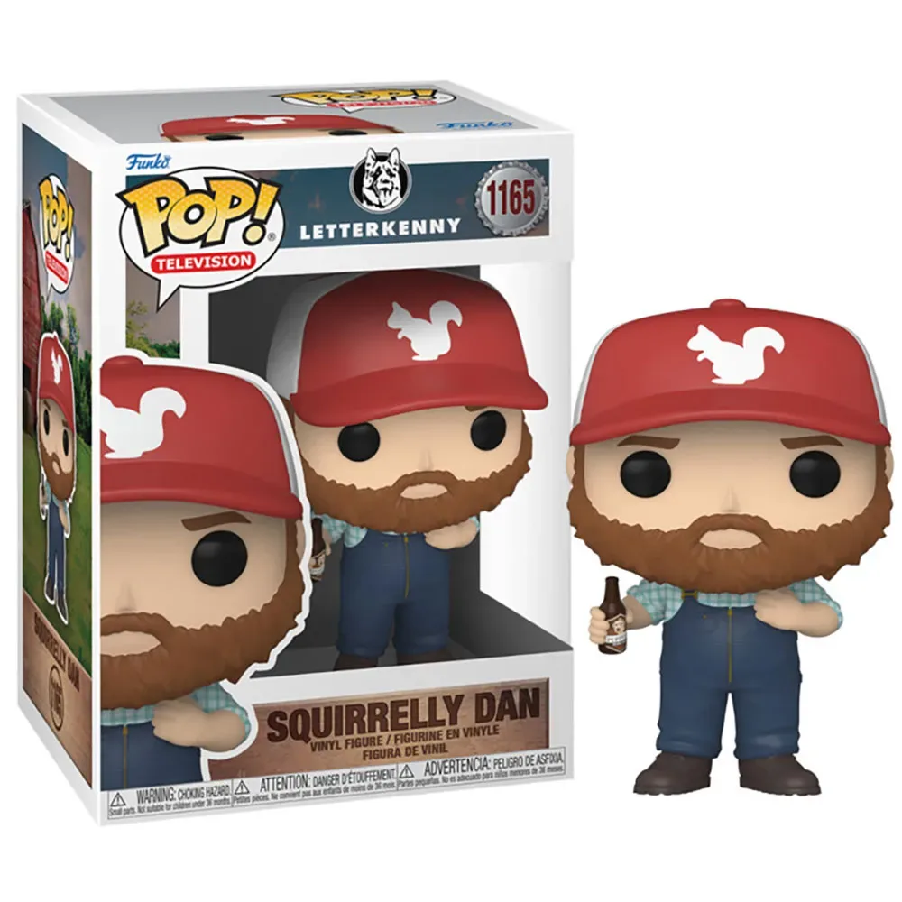 Letterkenny Squirrelly Dan Figuur van Funko – cover
