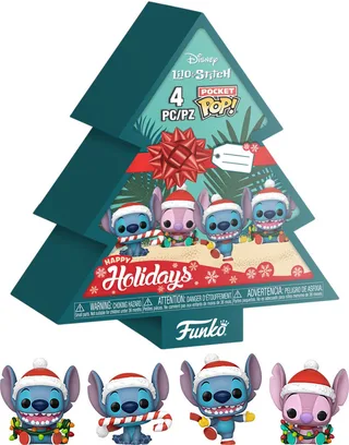 Lilo & Stitch Funko Pocket Pop! Holiday Tree Box 4-Pack by Funko – cover 1 of 2