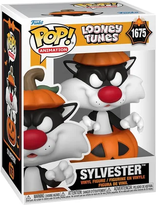 Looney Tunes Halloween Funko Pop Vinyl: Sylvester with Pumpkin van Funko – cover 1 van 2
