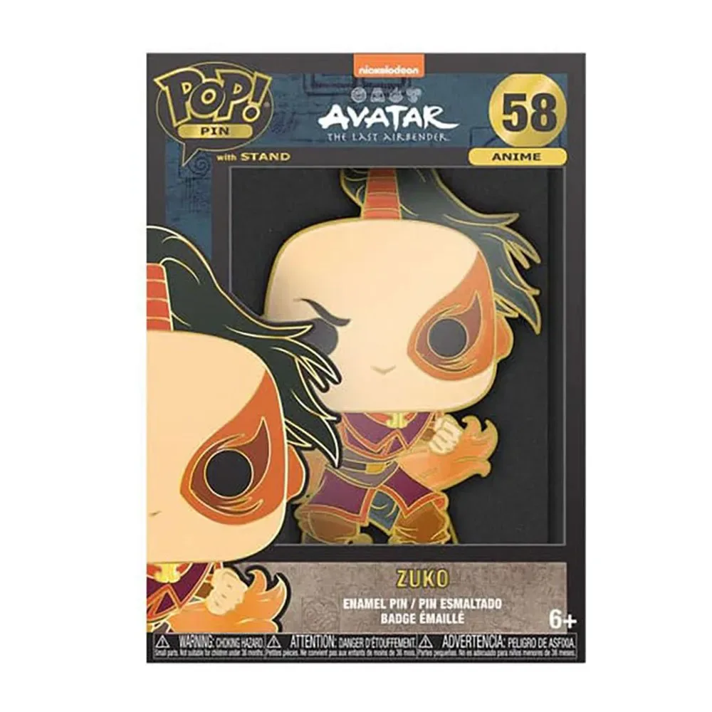 Loungefly Avatar: De Legende Van Aang Zuko Pin 10 Cm van Funko – cover