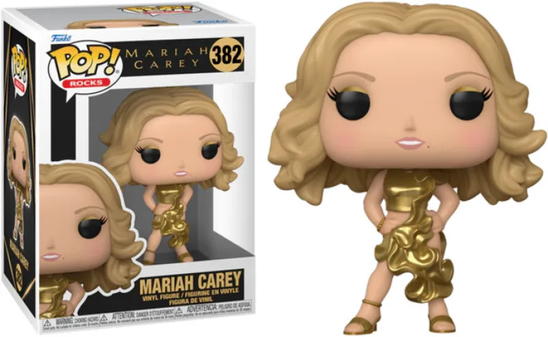 Mariah Carey Funko Pop Vinyl: Mariah Carey in Gold by Funko – cover 1 of 2