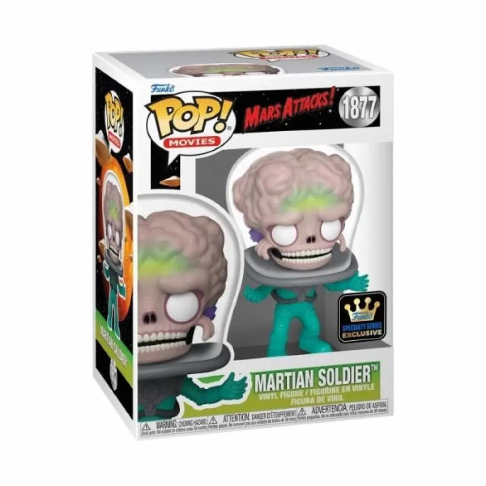 Figure Mars Attacks!-martian Soldier Chase de Funko – jaquette