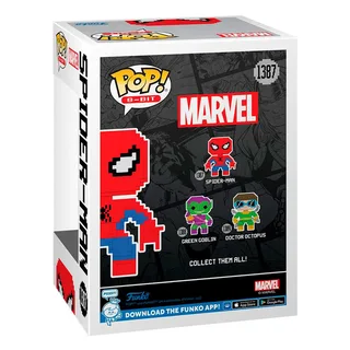 Marvel 8-Bit Funko Pop Vinyl: Spider-Man by Funko – cover 2 of 3